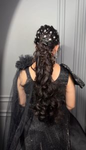 Easy Party Hairstyles idea like high volumnizing pony tail 